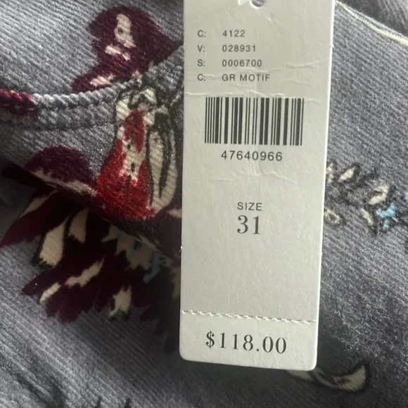 Anthropologie woman’s high-rise pants . Size 31. High-rise skinny ankle pant . - Picture 8 of 8